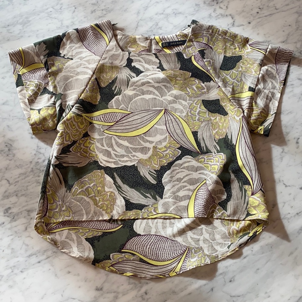 Zara • Floral • Blouse • XS